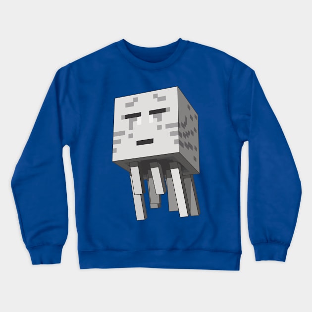 Squared Ghost Crewneck Sweatshirt by TASCHE